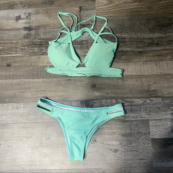 SHEIN Other - Shein Teal Bikini Set